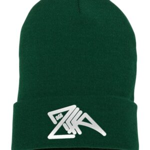 Solid Knit Beanie green cap