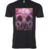 Purple elephant sign Male T-Shirt black
