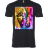 Boy face sign Male T Shirt black