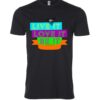 Life caption Male T Shirt black
