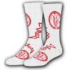 Crew Socks Blue Red