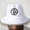 New Era Bucket Hat White and black small