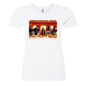 Mens in dawat sign Ladies T Shirt white