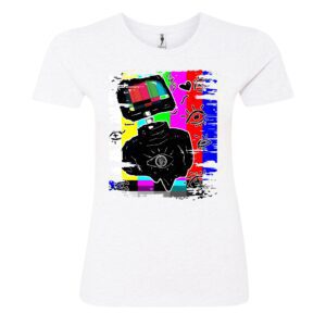 Life story sign Ladies T Shirt white