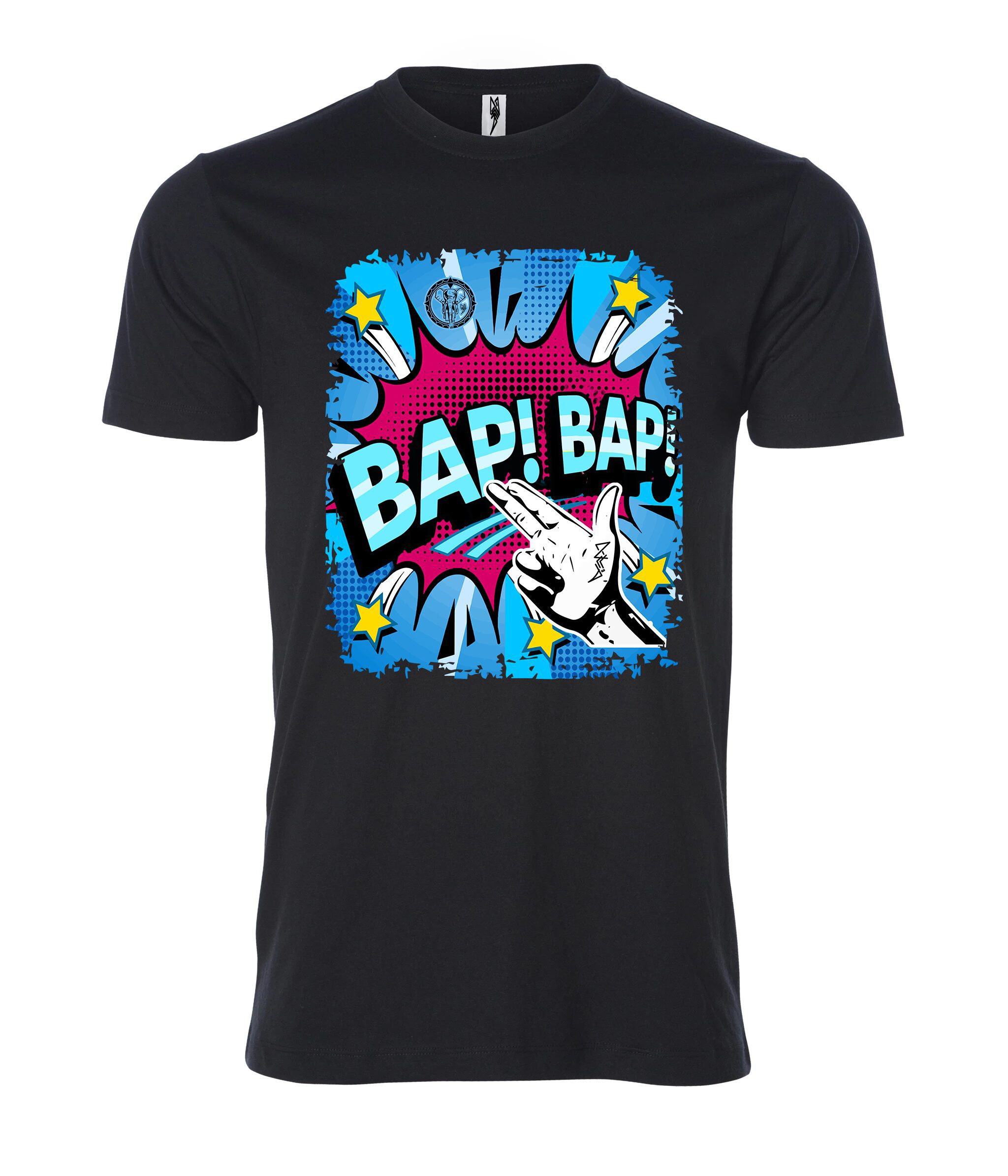 Bap! Bap! sign Male T Shirt black