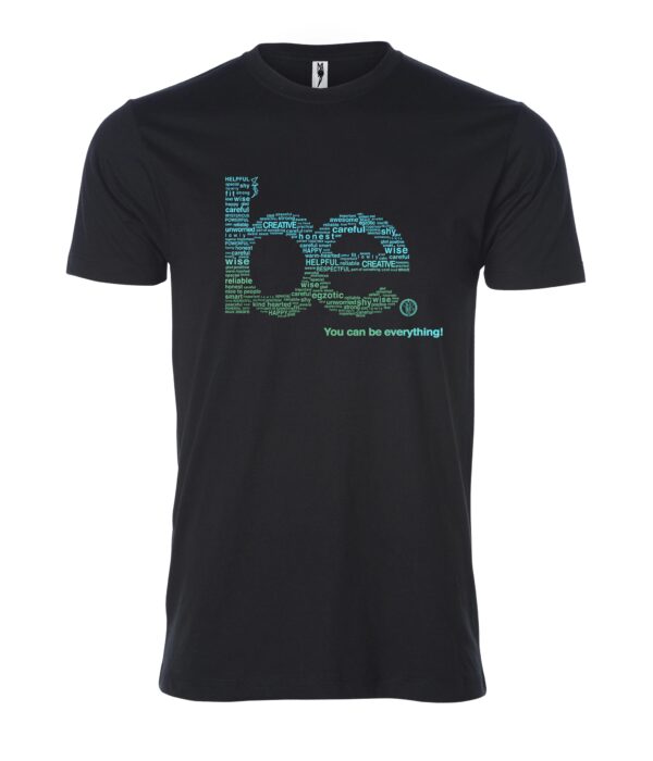 You can be everything sign Male T Shirt black